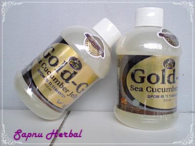 Obat Radang Sendi Herbal Gold-g-sea-cucumber-jelly